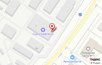 Центральная трубная база Сургутнефтегаз на карте