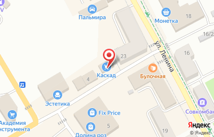 Торговый центр Каскад, торговый центр на Заводской улице на карте
