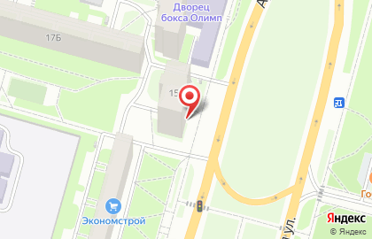 Цветочный магазин Арт-Букет на Архангельской улице на карте