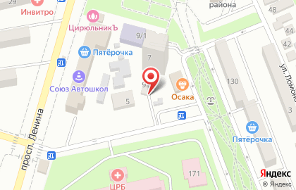 Магазин одежды и обуви Модэкс в Ростове-на-Дону на карте