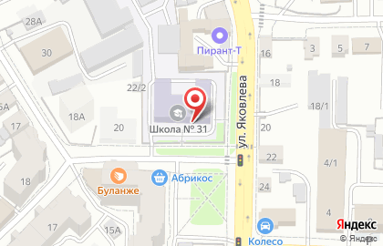Избирательный участок №161 на карте