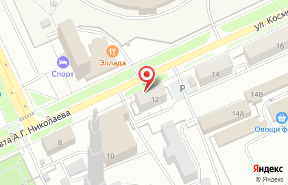 Магазин автозапчастей в Чебоксарах на карте