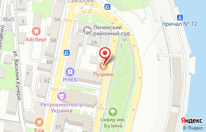 Центр регистрации недвижимости в Ленинском районе на карте