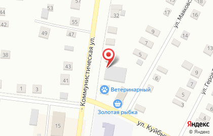 Салон связи Билайн на Коммунистической улице на карте