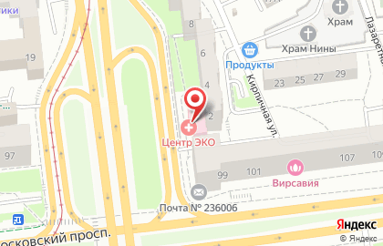 Клиника репродуктивной системы Центр ЭКО в Калининграде на карте