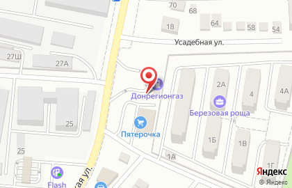 Донрегионгаз в Ростове-на-Дону на карте