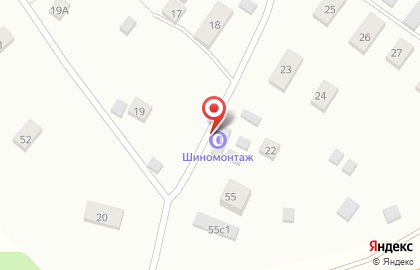 Шиномонтажная мастерская в Архангельске на карте