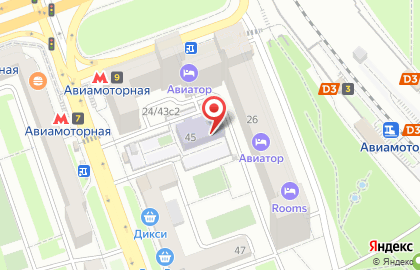 Школа Ковчег №1321 с дошкольным отделением на Авиамоторной улице, 45 на карте