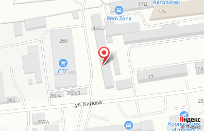 Торговая компания СибТеплоКомплект на улице Кирова на карте