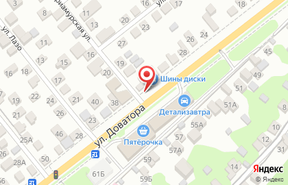 Торгово-сервисный центр Шинный Дом в Советском районе на карте