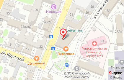 Кафе грузинской кухни Хинкали & Хачапури на улице Алексея Толстого на карте