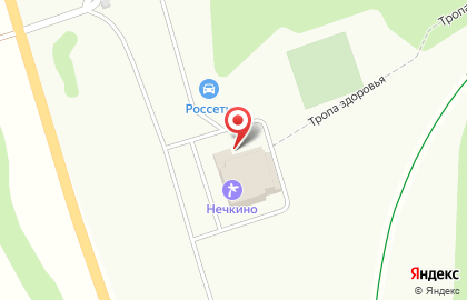 Курорт активного отдыха Нечкино на Красной улице на карте