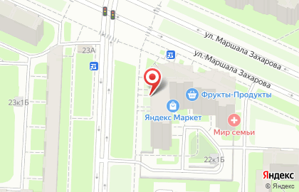 Магазин зоотоваров в Красносельском районе на карте
