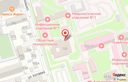 Медицинский центр Инсайт на Ворошиловском проспекте на карте