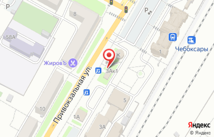 Транспортная компания Пегас-Авто на Привокзальной улице на карте