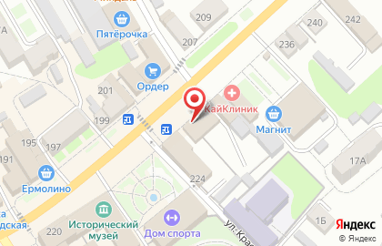 Служба доставки еды Панда в Нижнем Новгороде на карте