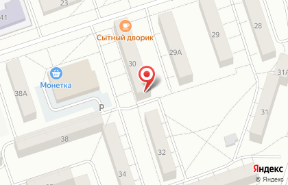 Магазин продуктов в Екатеринбурге на карте