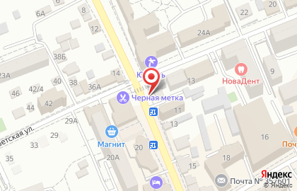 Магазин Московские конфеты в Ставрополе на карте