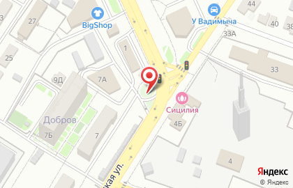 Билборды (6х3 м) от РГ Дрим на Московской улице на карте