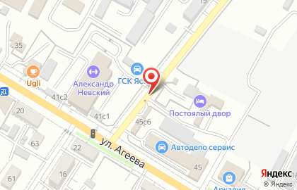 Автокафе Автостоп 444 на карте