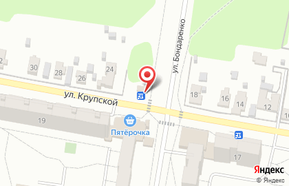 Продуктовый магазин в Москве на карте