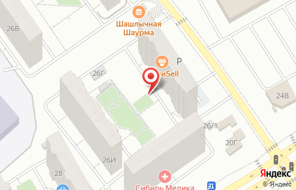 Центр оптово-розничных продаж Мега ткани на карте