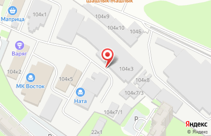 Гвардеец на Большой Санкт-Петербургской улице на карте