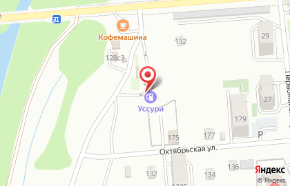 АЗС НК Уссури на улице Пушкина на карте
