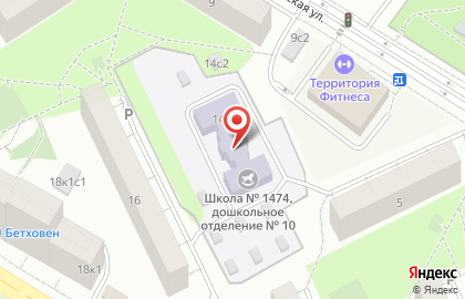 Танцевальная студия Звезда на Петрозаводской улице, 14 на карте