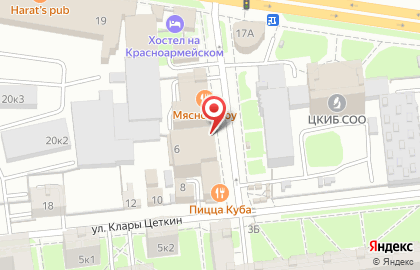 Пивная лавка Самовар в Советском районе на карте