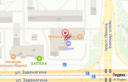 Автоломбард Автозайм в Правобережном районе на карте