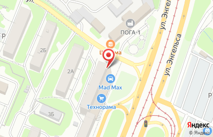 Магазин автозапчастей Автозапчасти КамАЗ в Центральном районе на карте