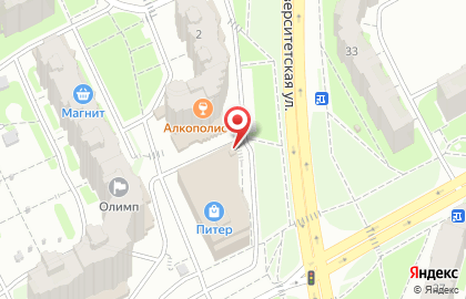 Интернет-магазин Puper.ru на Университетской улице на карте