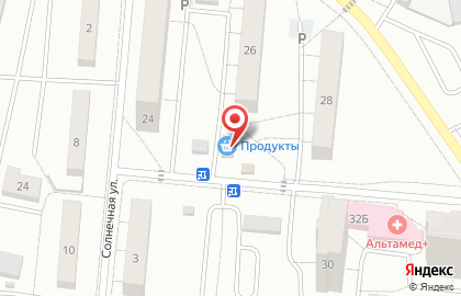 Продуктовый магазин Панда-2006 на Союзной улице на карте