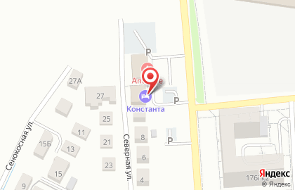 Гостевой дом Константа на карте