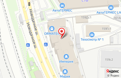Фабрика Strong на Дмитровском шоссе на карте