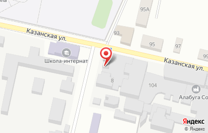 Банкомат Ак Барс на Советской улице, 8 в Елабуге на карте