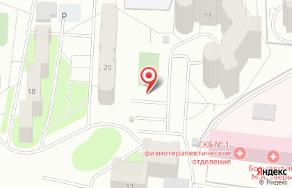Каскад на Новосибирской улице на карте
