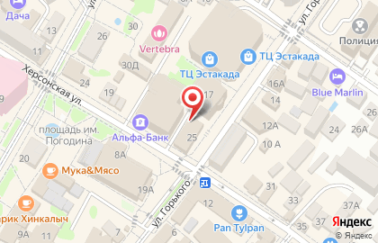 Многофункциональный центр в Краснодаре на карте