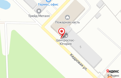 Филиал по Нижневартовскому району Центроспас-Югория на карте