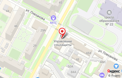 Тульский городской центр социального обслуживания населения №1 на карте