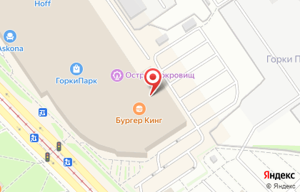 Торговый центр ГоркиПарк на карте