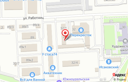 Евровагонка 74 на Свердловском тракте на карте