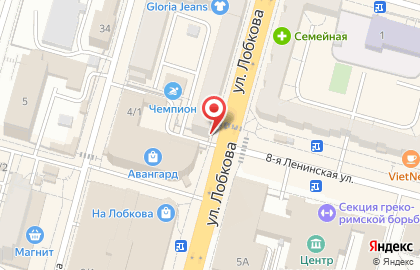Микрокредитная компания Финтерра в Ленинском районе на карте