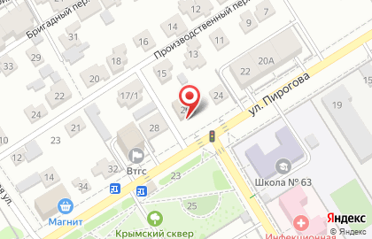 Хостел Визит в Советском районе на карте