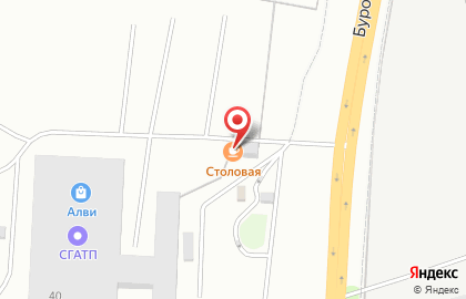 Столовая в Саратове на карте