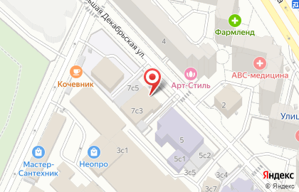Межрегиональное управление Росалкогольрегулирования по Центральному федеральному округу на карте