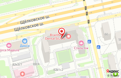 Ингосстрах на Щёлковской на карте