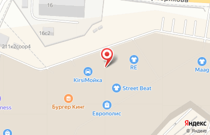 Магазин мужской одежды Kanzler в ТЦ Europolis на карте