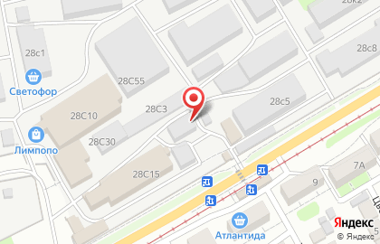 Рыбоперерабатывающее предприятие Исток в Оренбурге на карте